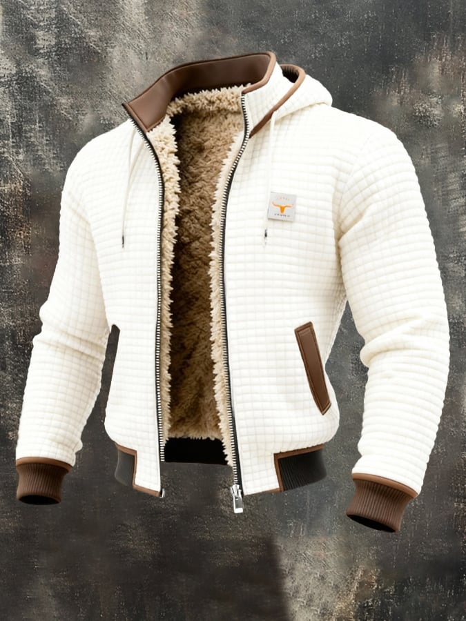 Natan - Chaqueta Acolchada De Lana Con Manga Larga