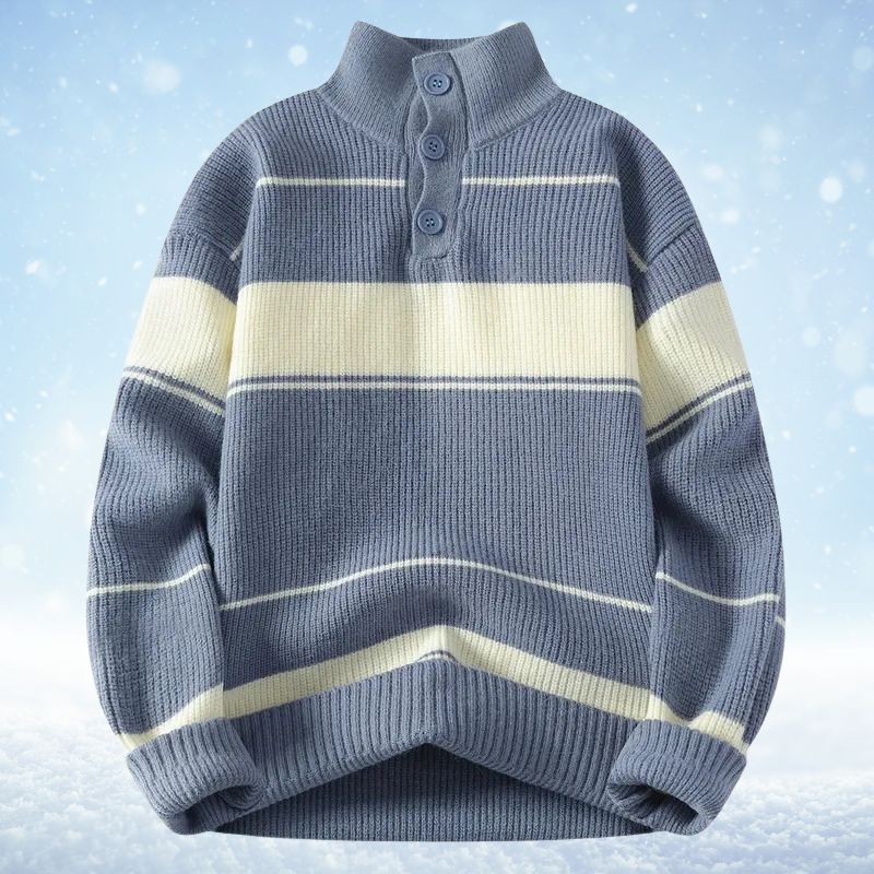 Wilhelm - A rayas Grueso Caliente Jersey