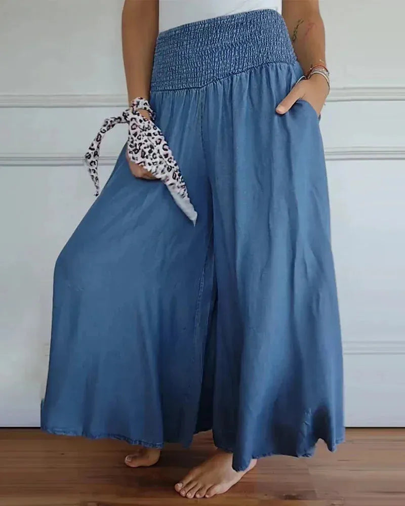 Brittany - Pantalones Culotte Ultra Cómodos