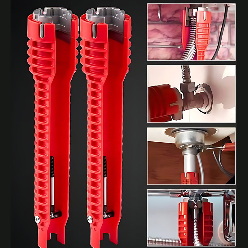 GripFlex - Llave de fregadero 8 en 1