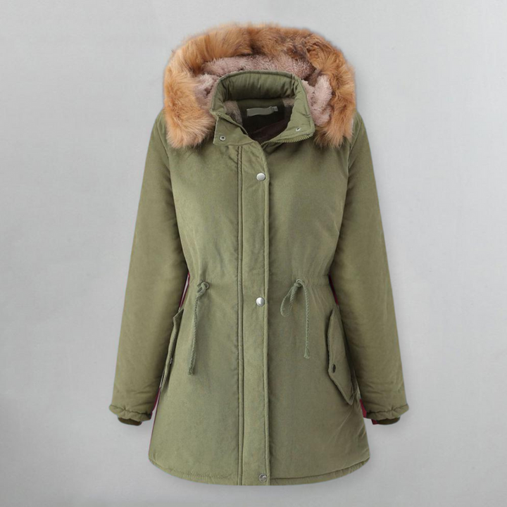 Gritta - Cálida Chaqueta de Algodón Con Capucha