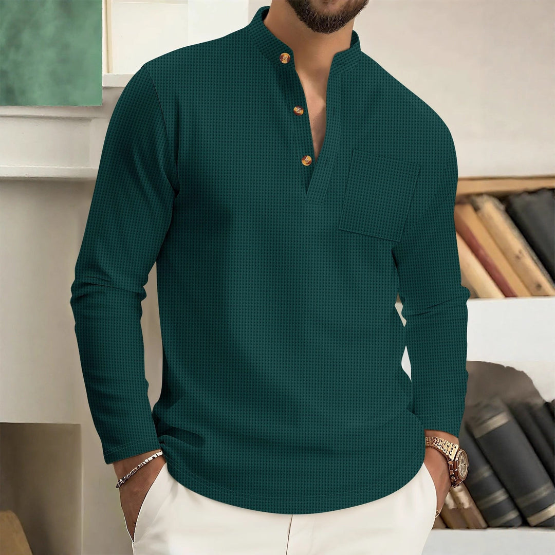Elad - Camisa De Lino Atemporal Con Estilo Moderno