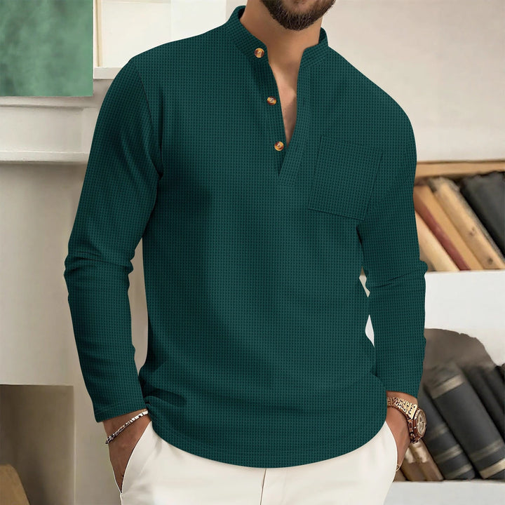 Elad - Camisa De Lino Atemporal Con Estilo Moderno