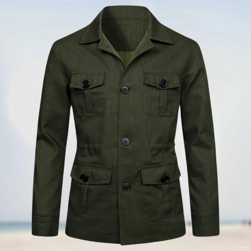 Finnick - Chaqueta Cargo Multibolsillos