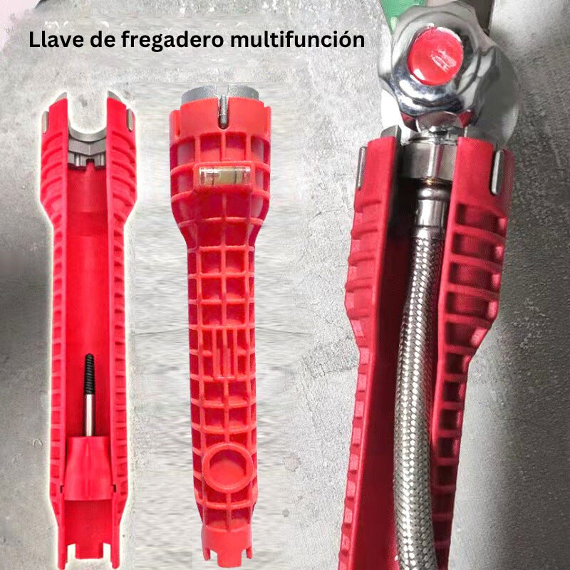 GripFlex - Llave de fregadero 8 en 1