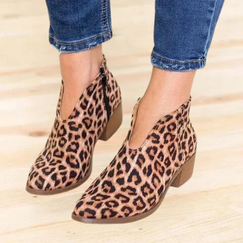 Philomena - Botas Con Cremallera En V