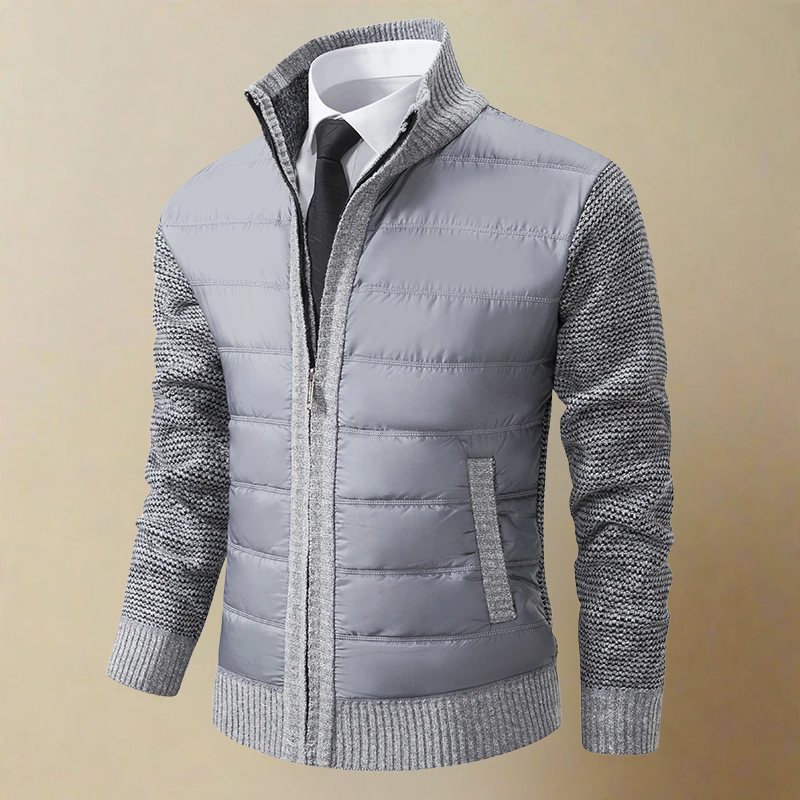 Feodor - Chaqueta Cálida con Cremallera y Cuello Alto
