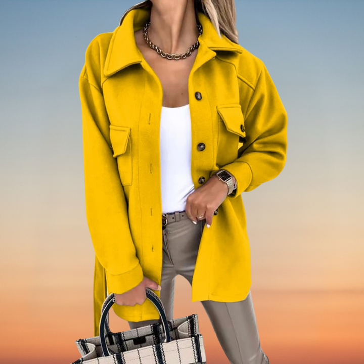 Kristel – Chaqueta De Lana Holgada