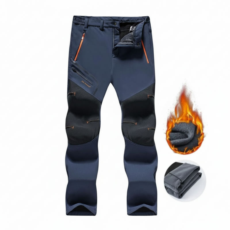 Zoranu - Pantalones de Senderismo Elásticos e Impermeables