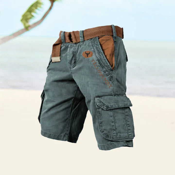 Ludolf - Pantalones Cortos Carga Cómodos