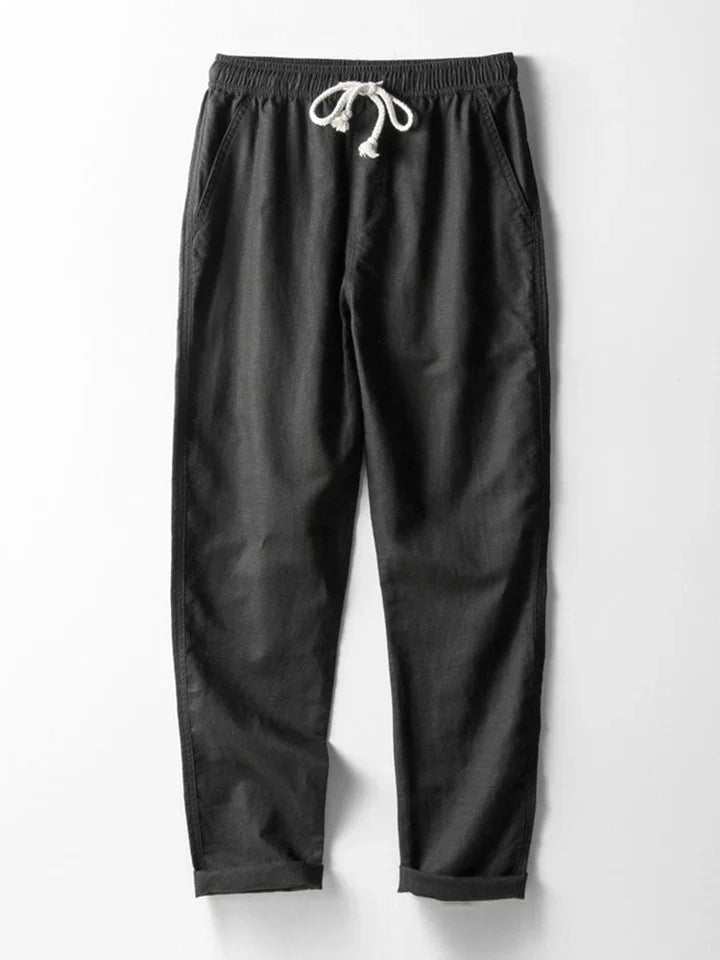 Booker - Camisa De Mezcla De Lino Con Pantalón Recto