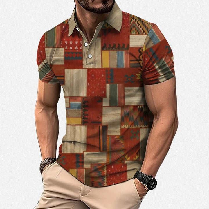 Gasan - Polo de Manga Corta Multicolor