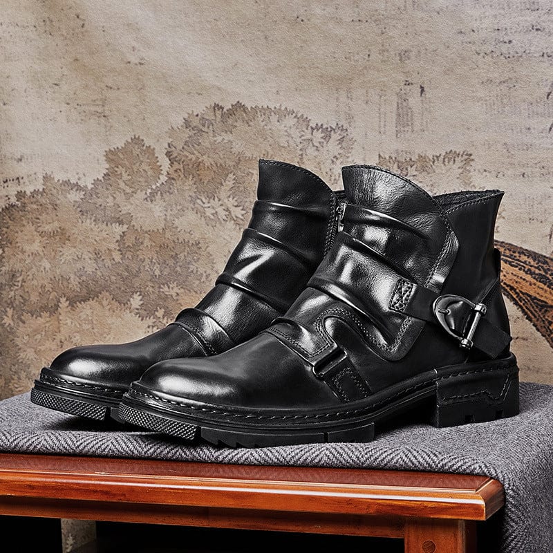 Arjen - Botas Moteras De Piel