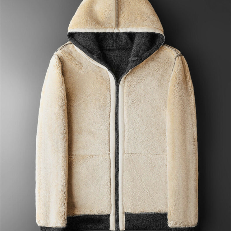 Jamison - Cordero Vellón Sudadera con Capucha