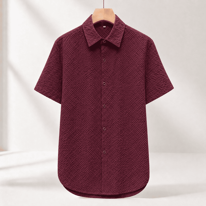 Filipe - Camisa De Manga Corta Con Textura