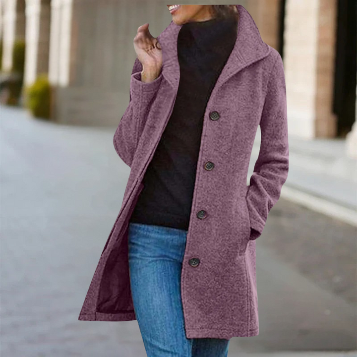 Zuleika - Abrigo de Invierno de Lna de Longitud Media