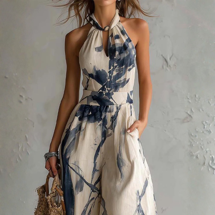 Symia - Elegante Mono Con Estampado Artístico