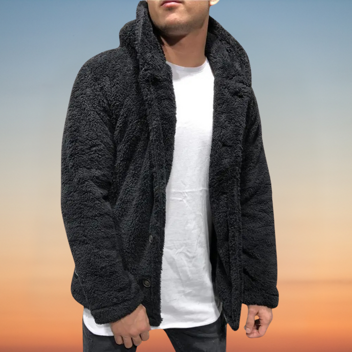 Lars – Abrigo De Invierno De Felpa Cálido