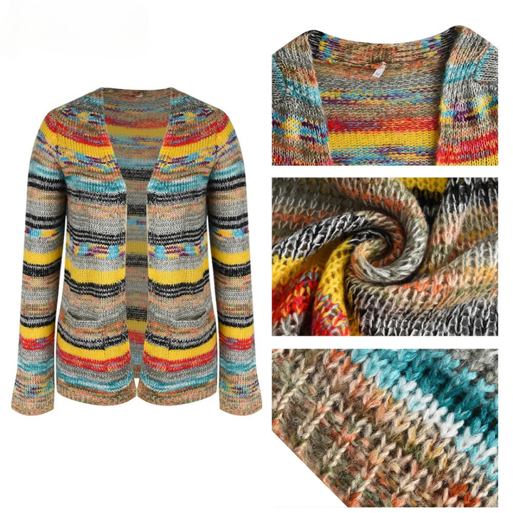 Sandrine – Chaleco De Punto De Colores