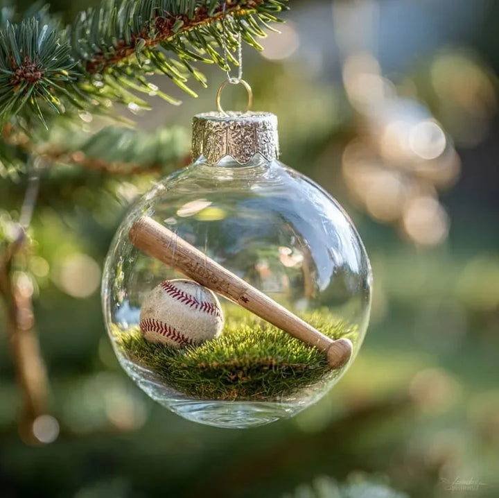 MerryBall - Adorno Navideño Deportivo Bola de Cristal