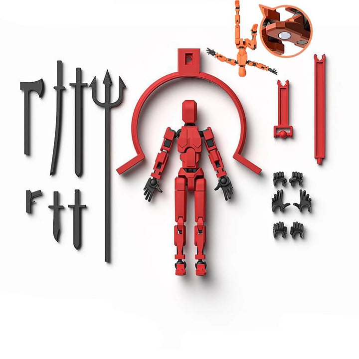 MagnaPlay - Set de Figuras de Acción Magnéticas