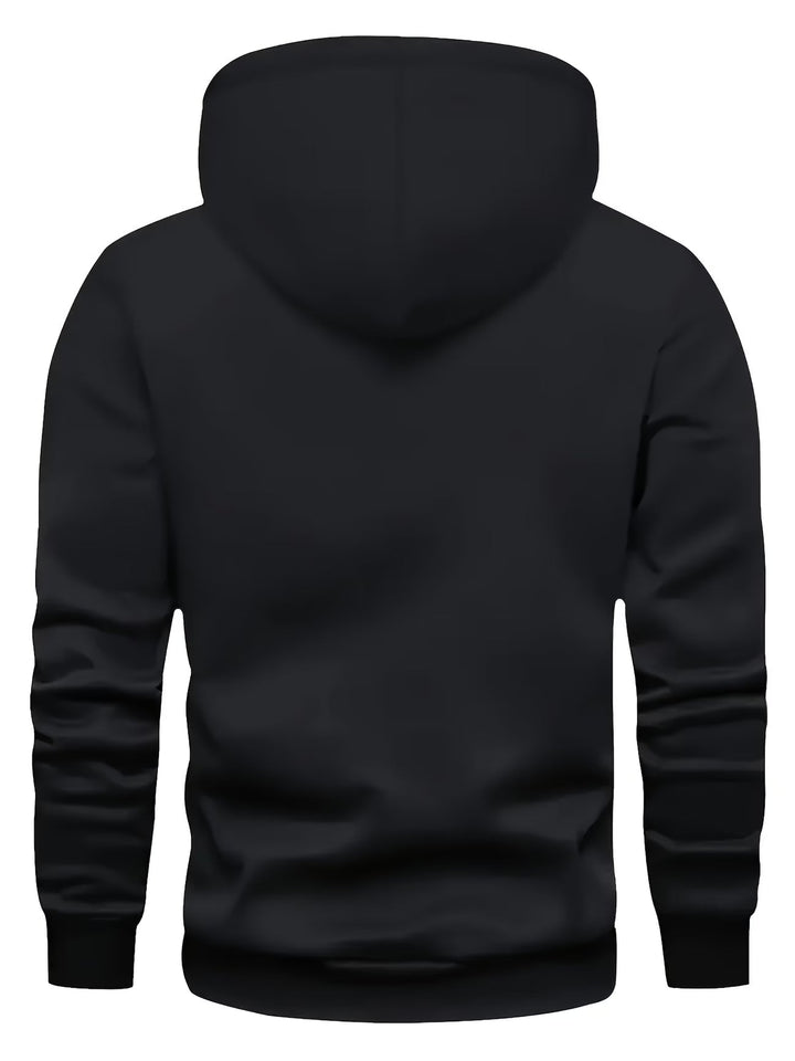 Erik - Sudadera Con Capucha De Manga Larga Y Corte Entallado