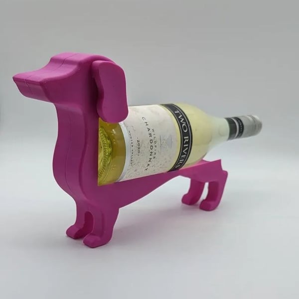 WineHound - Portabotellas De Vino Perro Salchicha