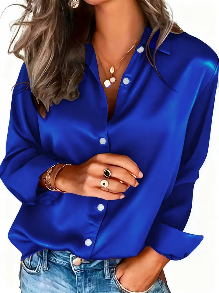 Kelina - Camisa De Manga Larga Con Botones