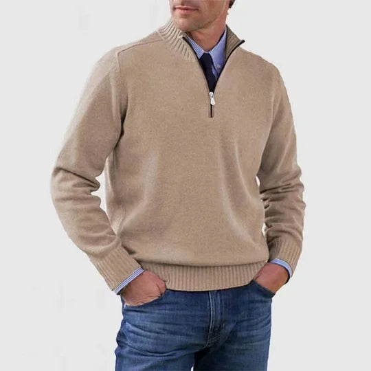 Ben - Jersey Cálido y Moderno Con Media Cremallera