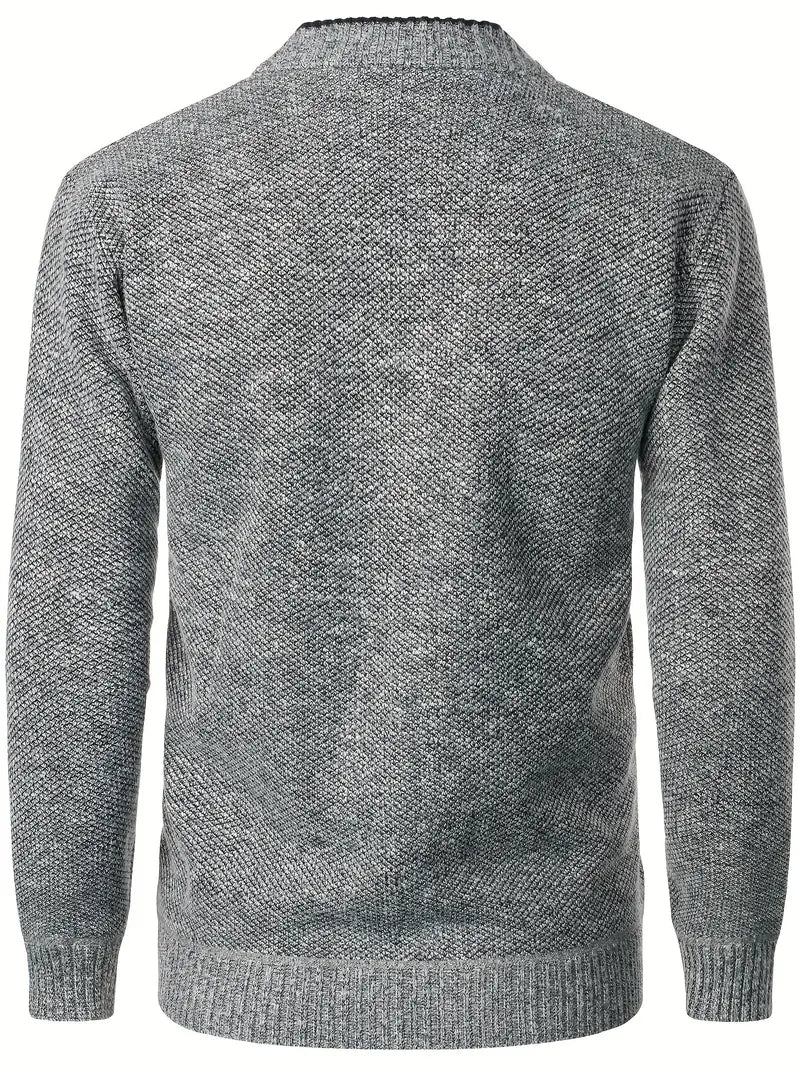 Fulton - Jersey De Punto Informal Con Manga Larga