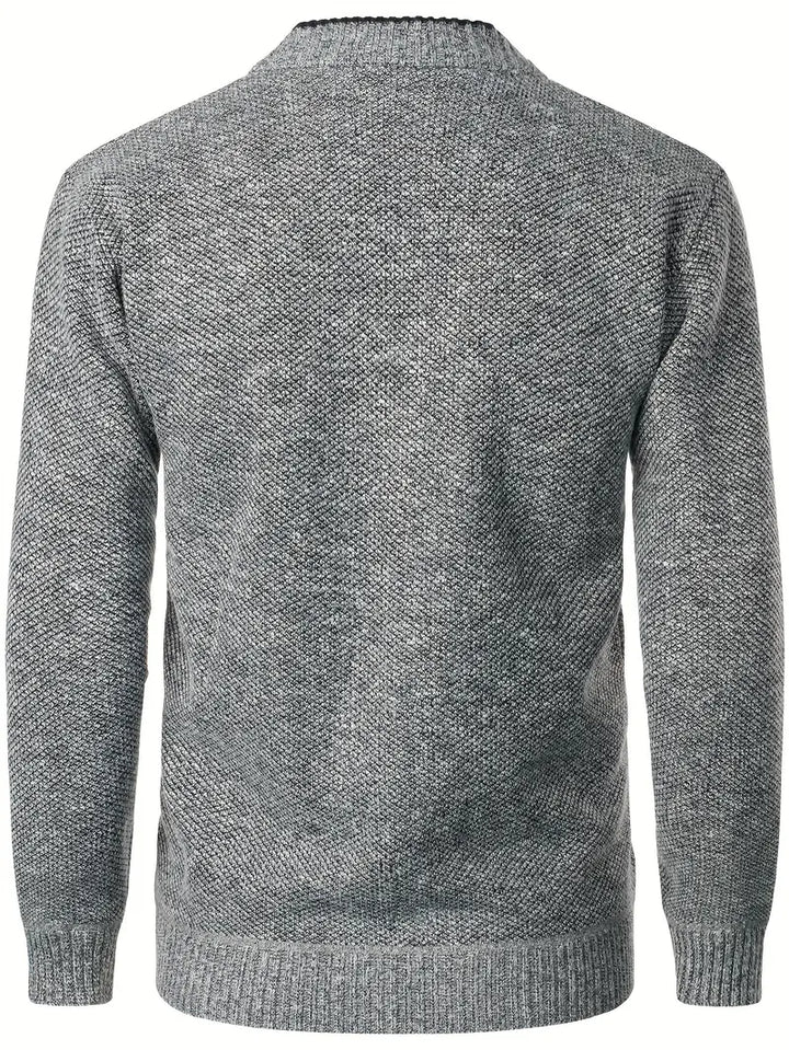 Fulton - Jersey De Punto Informal Con Manga Larga