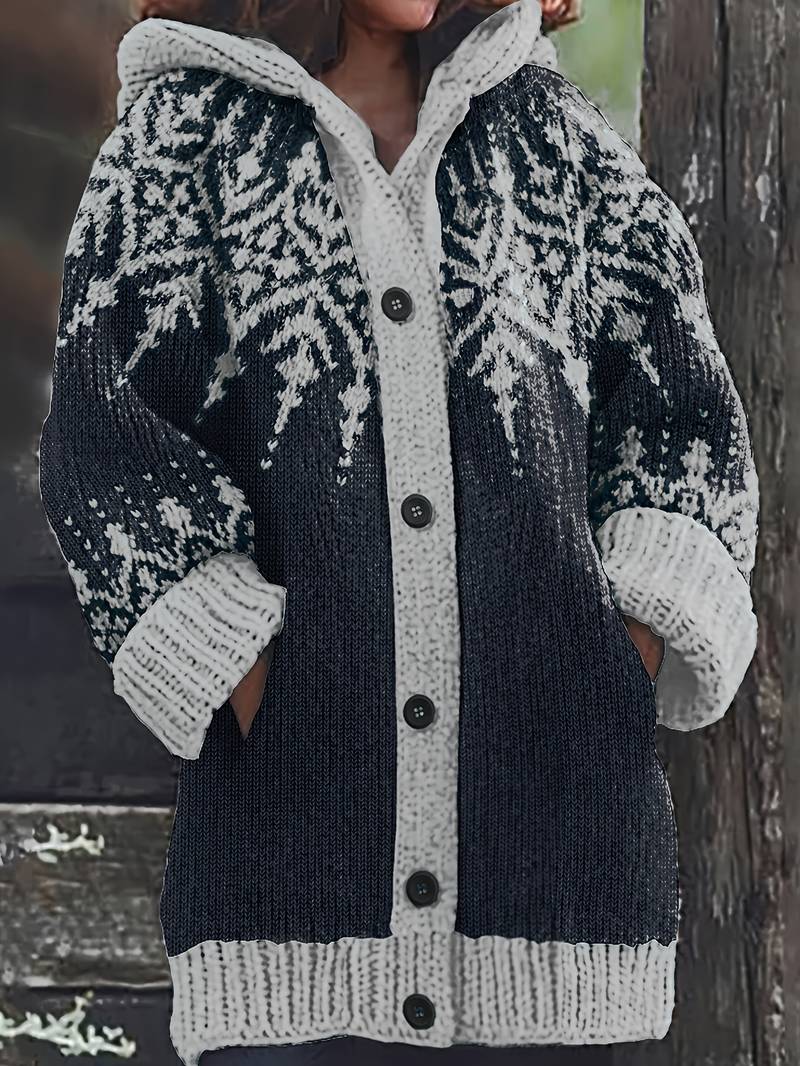 Hadassah - Elegante Abrigo Oversize de Tela Para Invierno