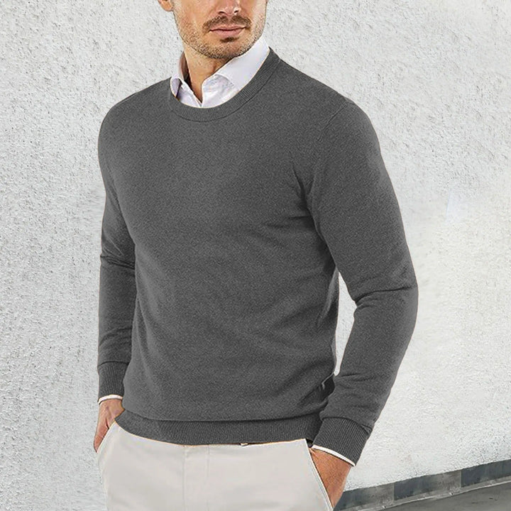 Ronny - Jersey De Algodón Con Cuello Redondo