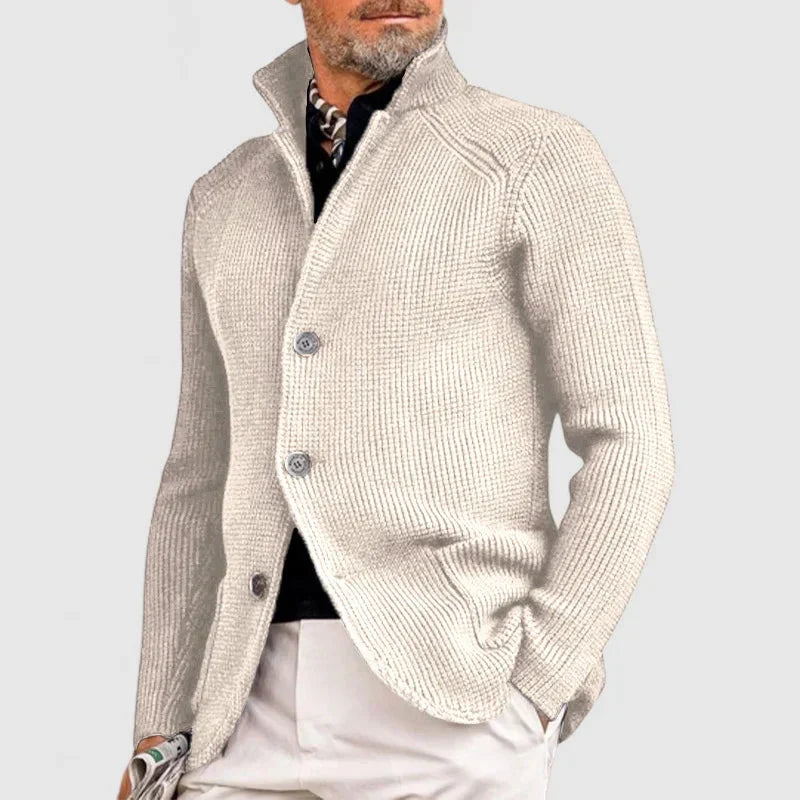 Maester - Elegante Cárdigan De Manga Larga Con Botones