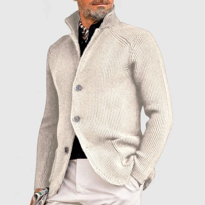 Maester - Elegante Cárdigan De Manga Larga Con Botones