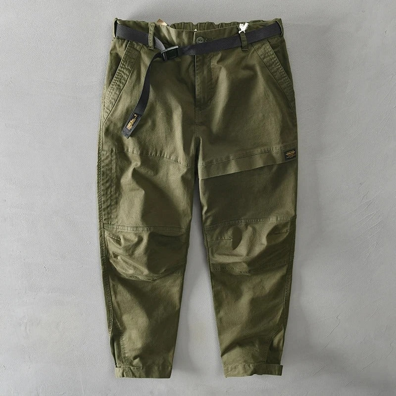 Zander - Pantalones Holgados de Algodón