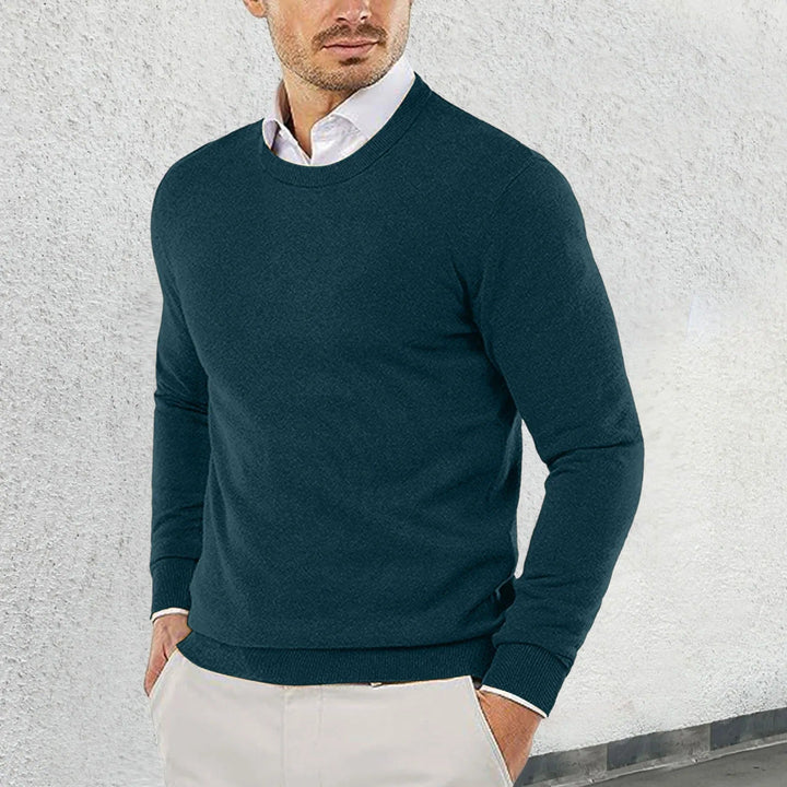 Ronny - Jersey De Algodón Con Cuello Redondo