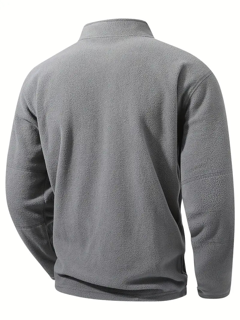 Maurits - Sudadera Con Cuello Alto Y Media Cremallera