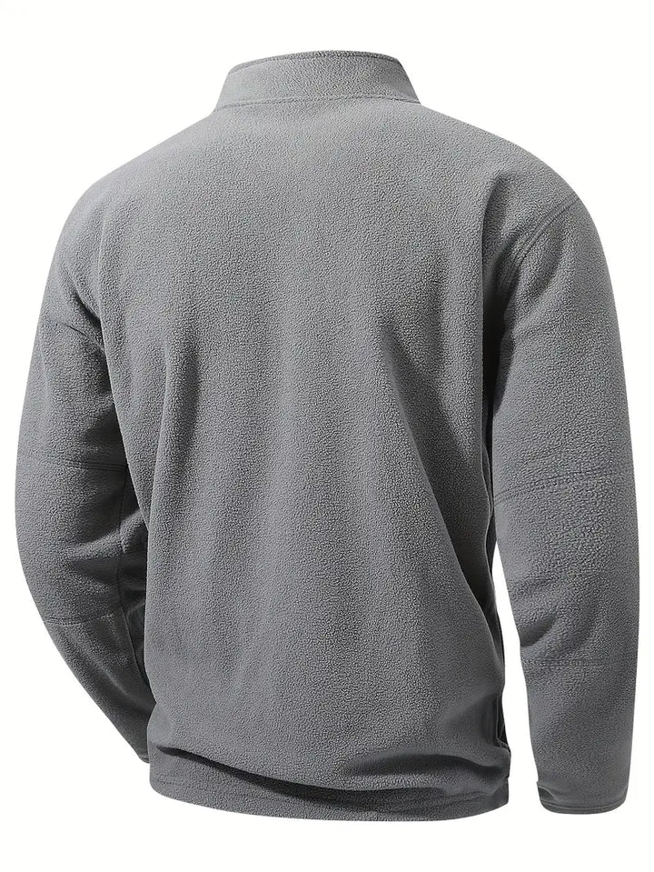 Maurits - Sudadera Con Cuello Alto Y Media Cremallera