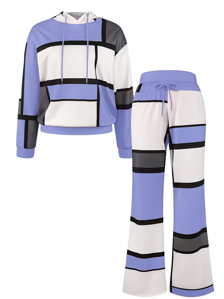 Loana - Conjunto Informal De Dos Piezas Con Bloques De Color