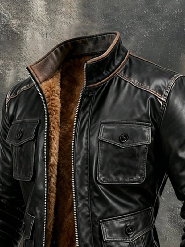 Crowley - Chaqueta Outdoor De Estilo Retro