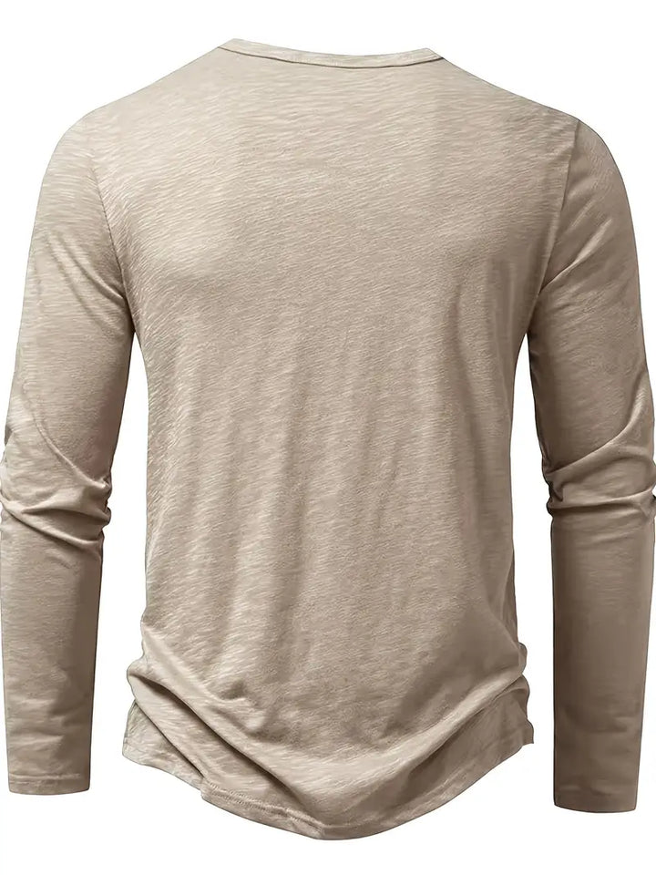Wyatt - Elegante Camisa De Manga Larga