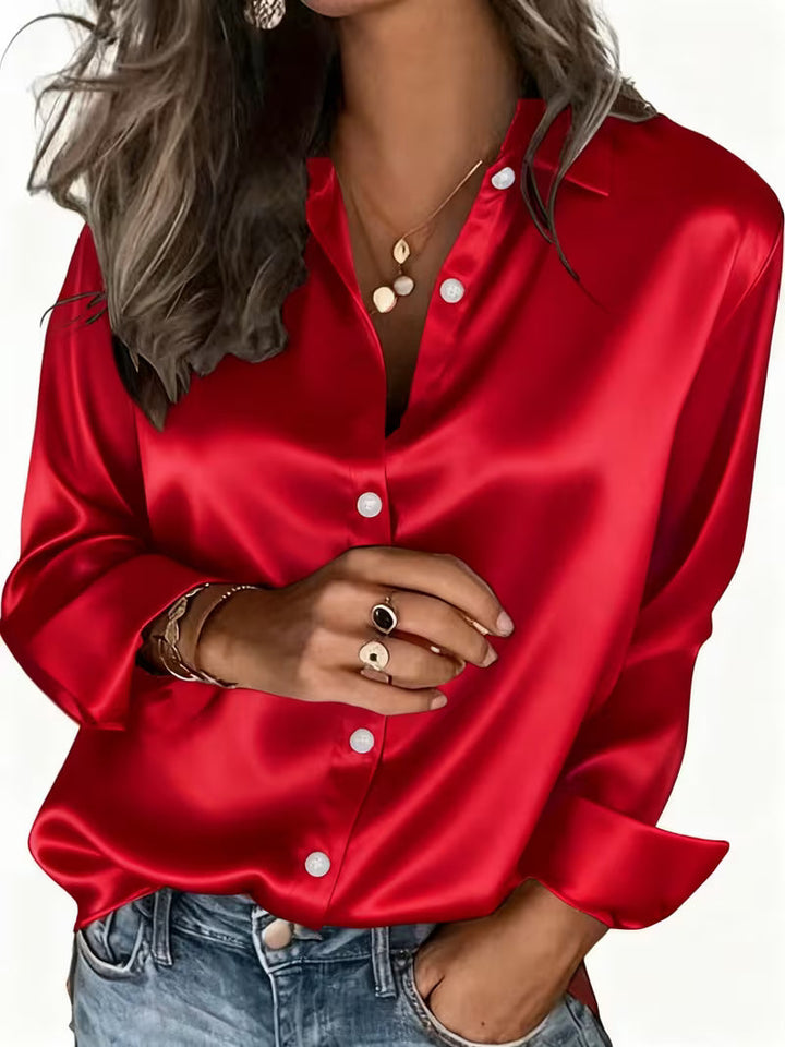 Kelina - Camisa De Manga Larga Con Botones