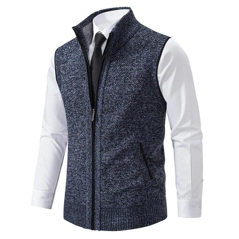 Bremer - Chaleco De Punto Polar Sin Mangas