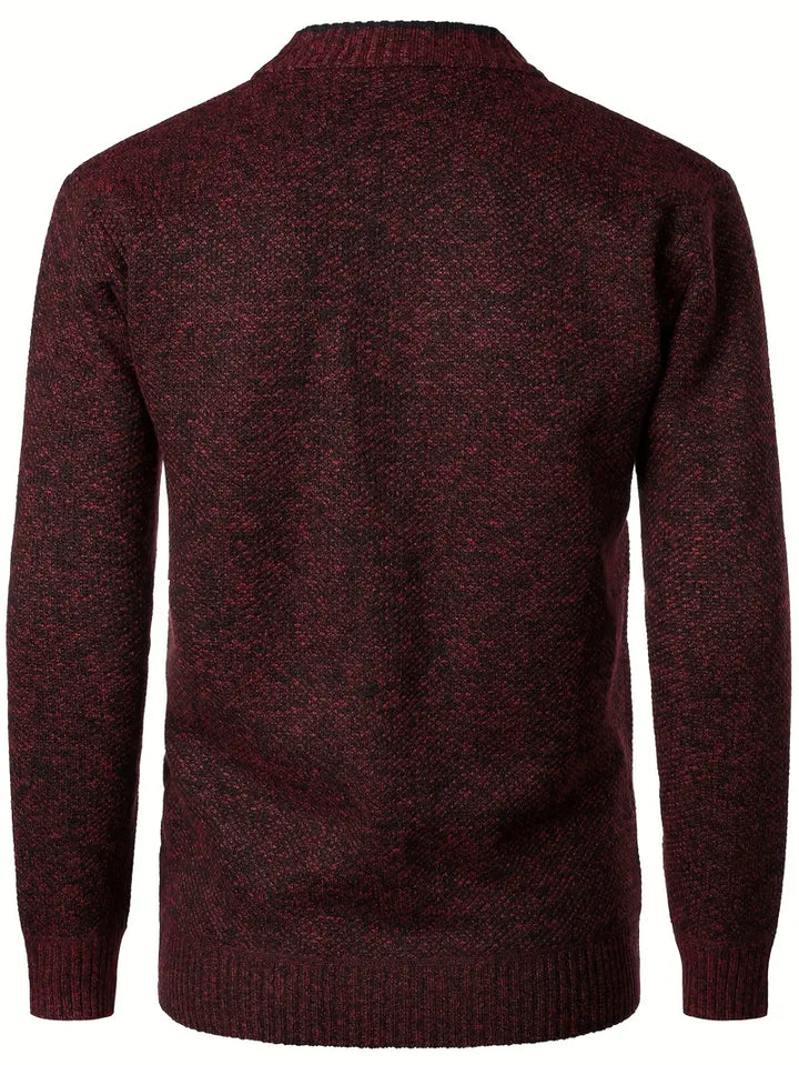 Fulton - Jersey De Punto Informal Con Manga Larga