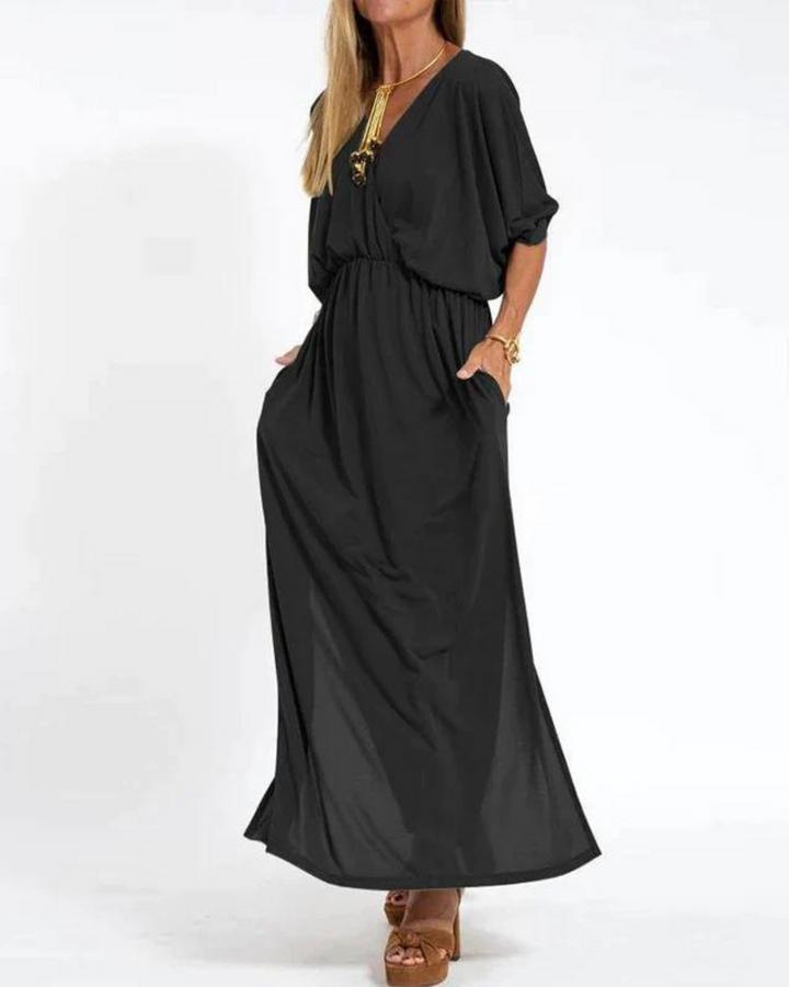 Janell - Vestido Largo Vintage