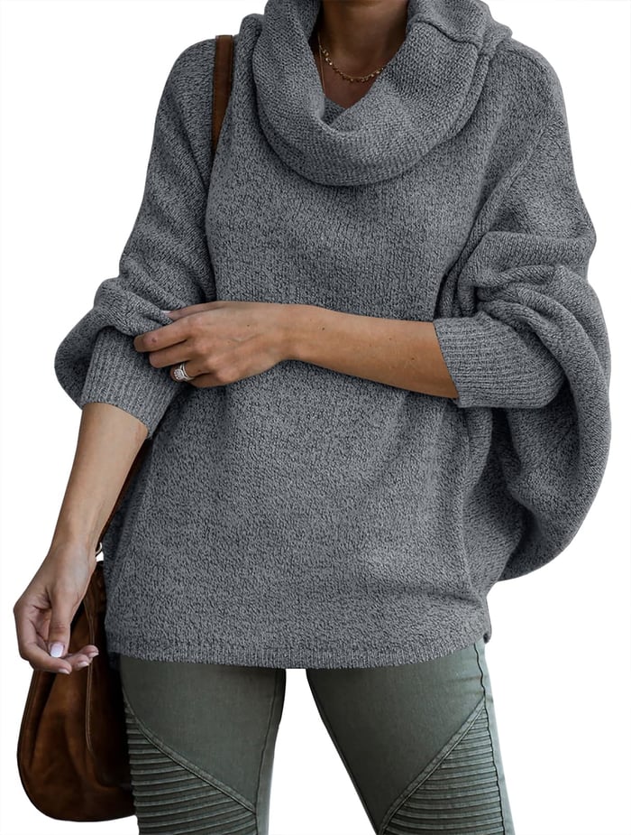 Dayana - Jersey De Cuello Alto Con Bolsillos