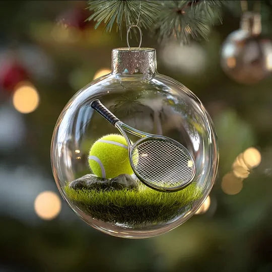 MerryBall - Adorno Navideño Deportivo Bola de Cristal