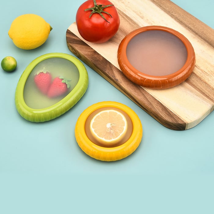 FruitFlex - Caja De Silicona Para Guardar Fruta