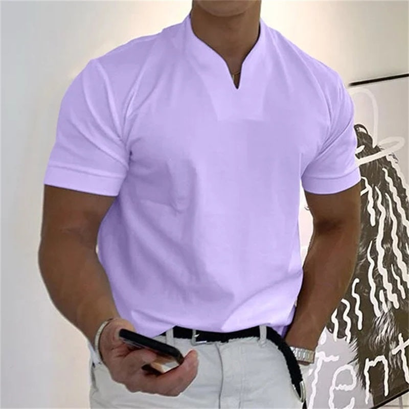 Neven - Camiseta De Manga Corta Con Cuello En V